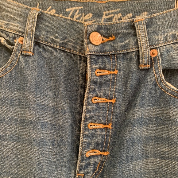 Free People Soak Up The Sun Ripped Jeans - Picture 6 of 7